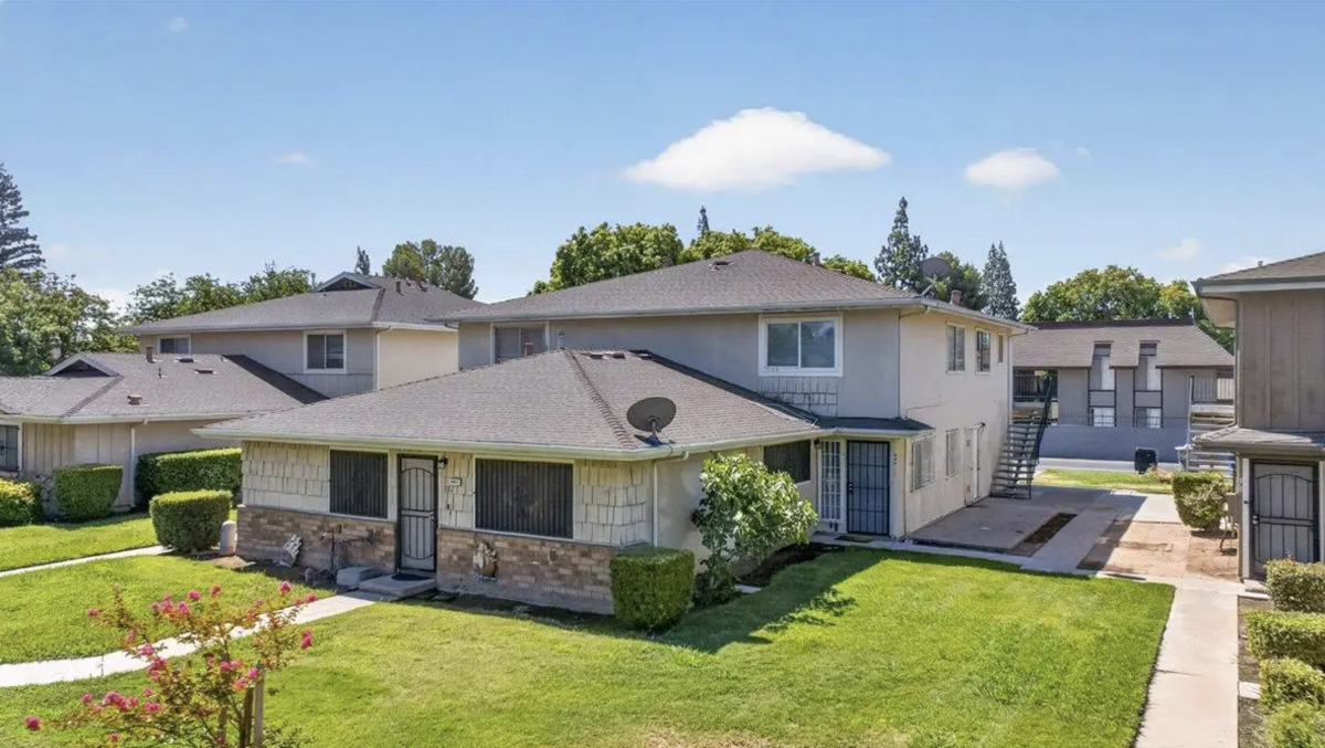 The condominium for sale at 4917 N Holt Ave #103 in Fresno is selling for $145,000.